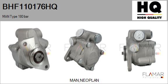 FLAMAR BHF110176HQ - Hydraulic Pump, steering system car-mod.net