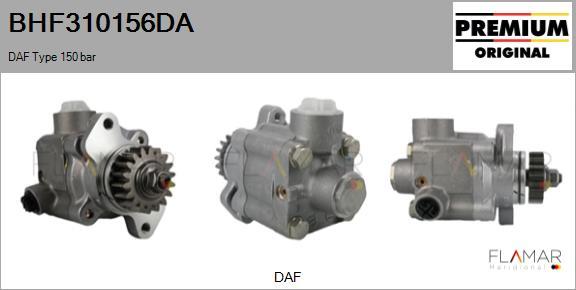 FLAMAR BHF310156DA - Hydraulic Pump, steering system car-mod.net