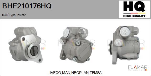 FLAMAR BHF210176HQ - Hydraulic Pump, steering system car-mod.net