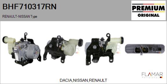 FLAMAR BHF710317RN - Hydraulic Pump, steering system car-mod.net