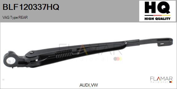 FLAMAR BLF120337HQ - Wiper Arm, window cleaning car-mod.net
