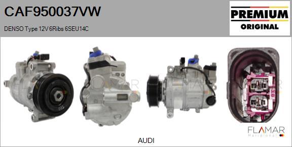 FLAMAR CAF950037VW - Compressor, air conditioning car-mod.net