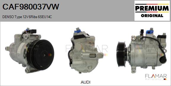 FLAMAR CAF980037VW - Compressor, air conditioning car-mod.net