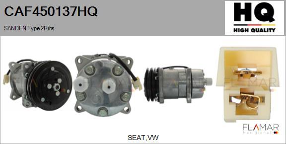 FLAMAR CAF450137HQ - Compressor, air conditioning car-mod.net