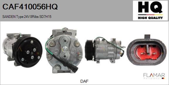 FLAMAR CAF410056HQ - Compressor, air conditioning car-mod.net