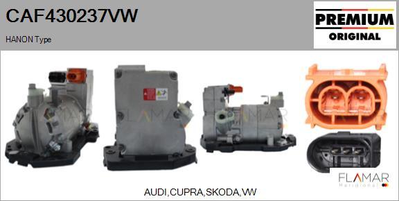 FLAMAR CAF430237VW - Compressor, air conditioning car-mod.net