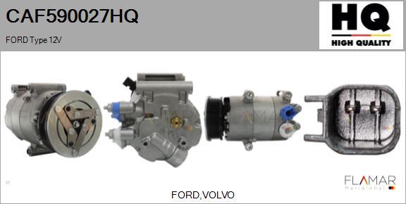 FLAMAR CAF590027HQ - Compressor, air conditioning car-mod.net