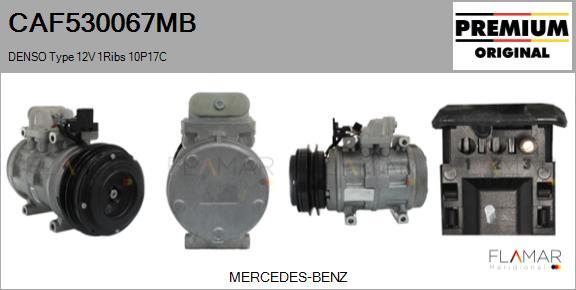 FLAMAR CAF530067MB - Compressor, air conditioning car-mod.net