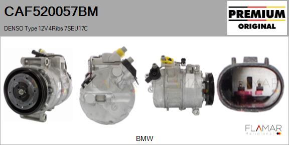 FLAMAR CAF520057BM - Compressor, air conditioning car-mod.net