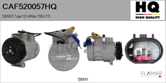 FLAMAR CAF520057HQ - Compressor, air conditioning car-mod.net