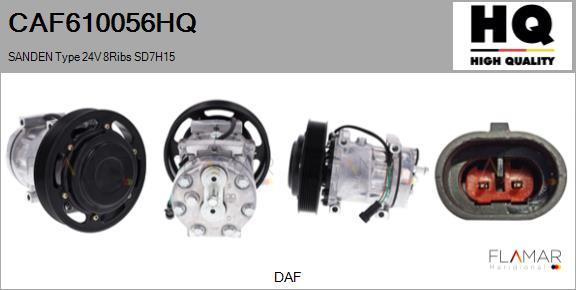 FLAMAR CAF610056HQ - Compressor, air conditioning car-mod.net