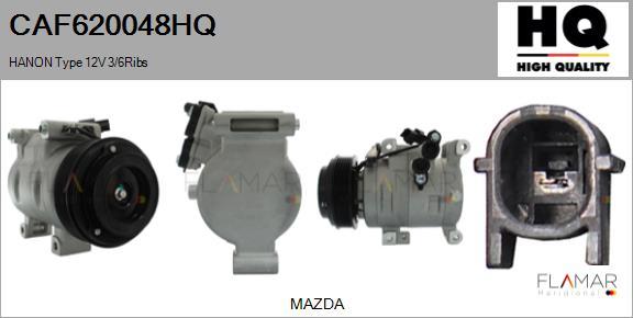 FLAMAR CAF620048HQ - Compressor, air conditioning car-mod.net