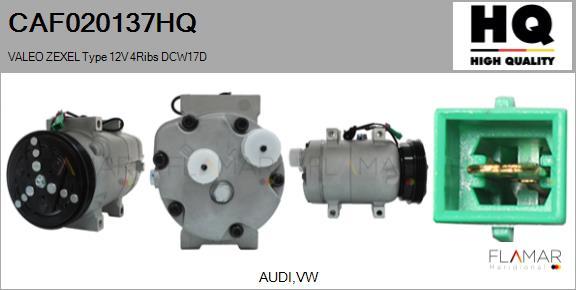FLAMAR CAF020137HQ - Compressor, air conditioning car-mod.net