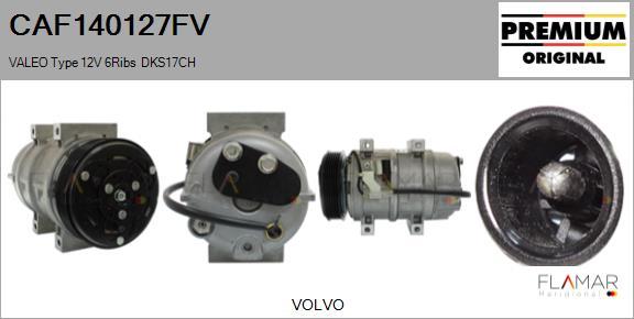 FLAMAR CAF140127FV - Compressor, air conditioning car-mod.net