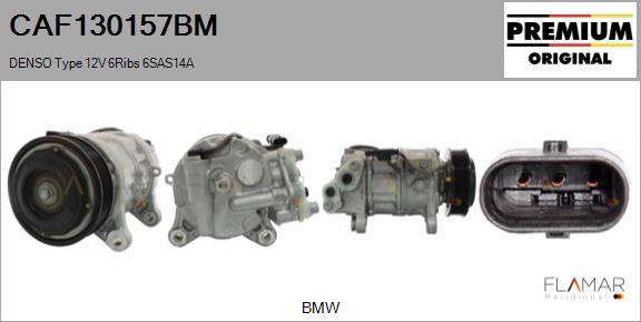 FLAMAR CAF130157BM - Compressor, air conditioning car-mod.net
