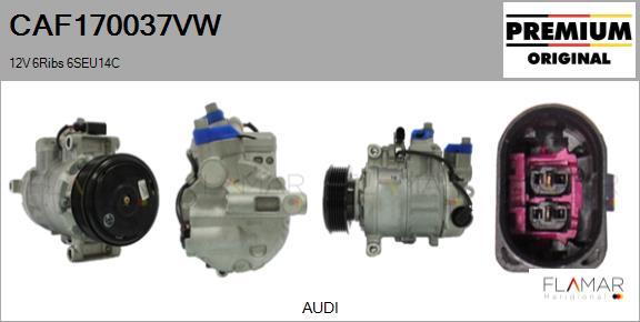 FLAMAR CAF170037VW - Compressor, air conditioning car-mod.net