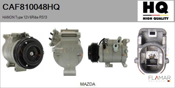 FLAMAR CAF810048HQ - Compressor, air conditioning car-mod.net