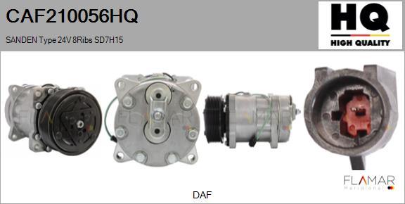 FLAMAR CAF210056HQ - Compressor, air conditioning car-mod.net