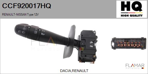 FLAMAR CCF920017HQ
 - Steering Column Switch car-mod.net