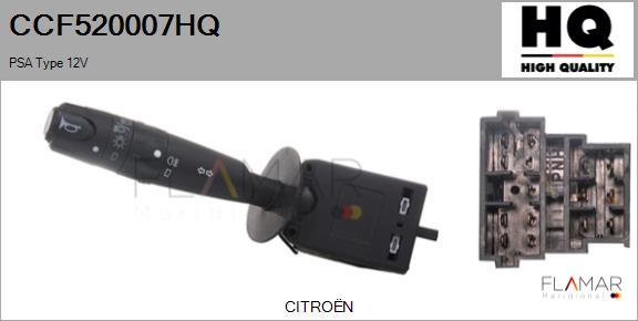 FLAMAR CCF520007HQ - Steering Column Switch car-mod.net