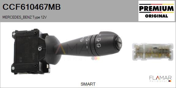 FLAMAR CCF610467MB
 - Steering Column Switch car-mod.net
