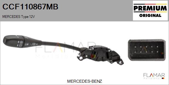 FLAMAR CCF110867MB
 - Control Switch, cruise control car-mod.net