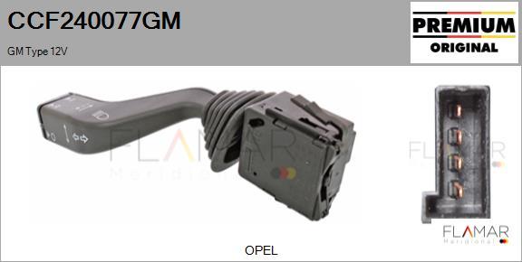 FLAMAR CCF240077GM
 - Steering Column Switch car-mod.net