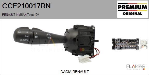 FLAMAR CCF210017RN
 - Steering Column Switch car-mod.net