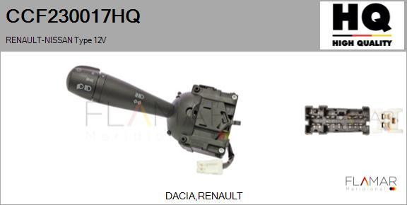 FLAMAR CCF230017HQ
 - Steering Column Switch car-mod.net