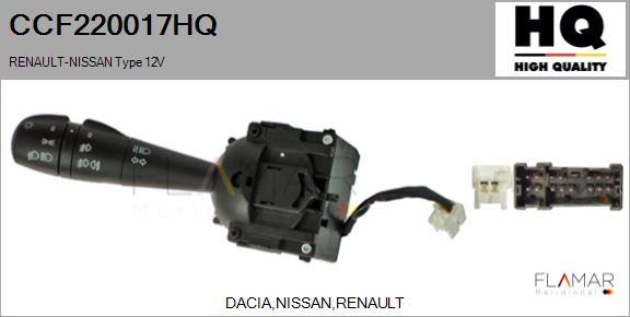 FLAMAR CCF220017HQ
 - Steering Column Switch car-mod.net