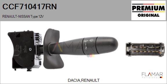 FLAMAR CCF710417RN
 - Steering Column Switch car-mod.net