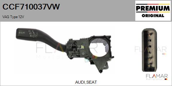 FLAMAR CCF710037VW
 - Steering Column Switch car-mod.net