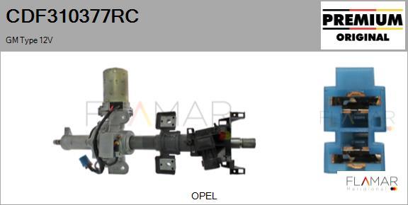 FLAMAR CDF310377RC - Steering Column car-mod.net