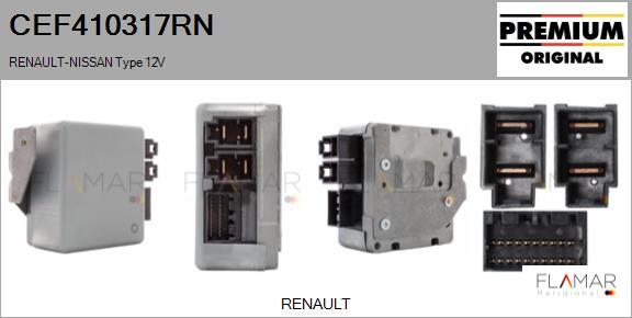 FLAMAR CEF410317RN - Control Unit, power steering car-mod.net