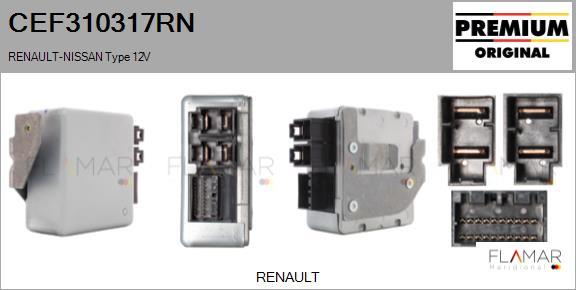 FLAMAR CEF310317RN - Control Unit, power steering car-mod.net