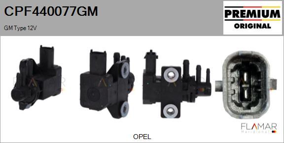 FLAMAR CPF440077GM - EGR Pressure Converter, exhaust control car-mod.net