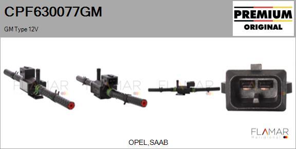 FLAMAR CPF630077GM - EGR Pressure Converter, exhaust control car-mod.net