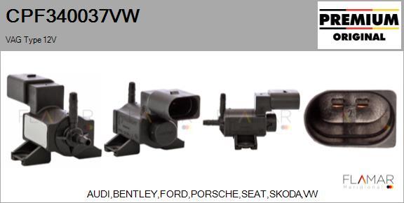 FLAMAR CPF340037VW - Intake Air Control Valve, air flow car-mod.net