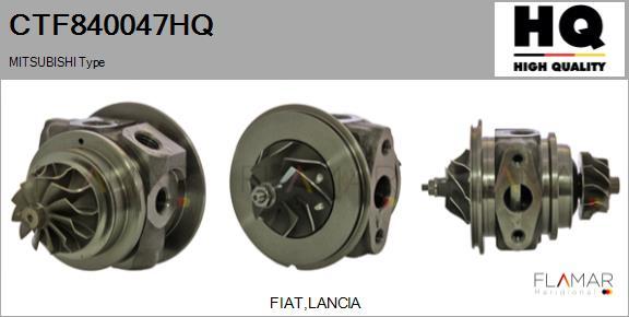 FLAMAR CTF840047HQ - CHRA Cartridge, charger car-mod.net