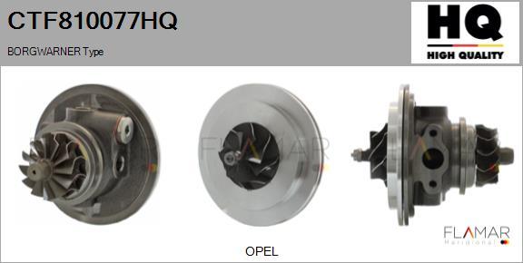 FLAMAR CTF810077HQ - CHRA Cartridge, charger car-mod.net