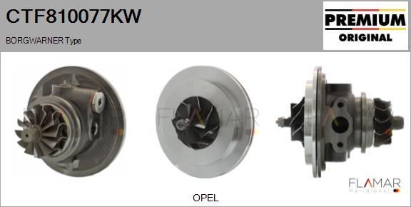 FLAMAR CTF810077KW - CHRA Cartridge, charger car-mod.net