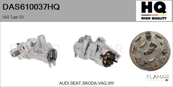 FLAMAR DAS610037HQ - Ignition / Starter Switch car-mod.net