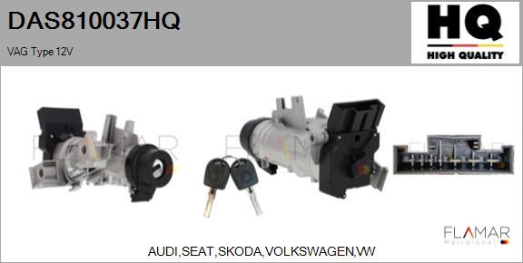 FLAMAR DAS810037HQ - Ignition / Starter Switch car-mod.net