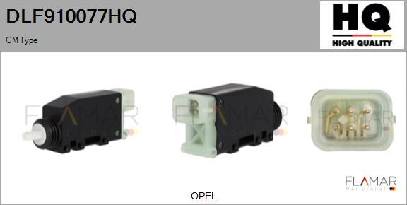 FLAMAR DLF910077HQ - Door Lock car-mod.net