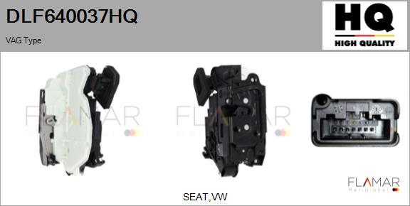 FLAMAR DLF640037HQ - Door Lock car-mod.net