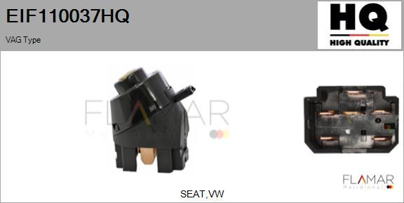 FLAMAR EIF110037HQ - Ignition / Starter Switch car-mod.net