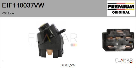 FLAMAR EIF110037VW - Ignition / Starter Switch car-mod.net