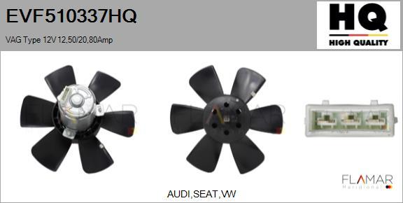 FLAMAR EVF510337HQ - Fan, radiator car-mod.net