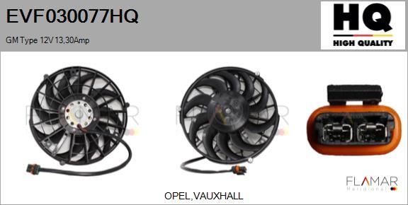 FLAMAR EVF030077HQ - Electric Motor, radiator fan car-mod.net