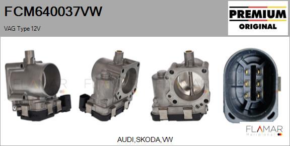 FLAMAR FCM640037VW - Throttle body car-mod.net